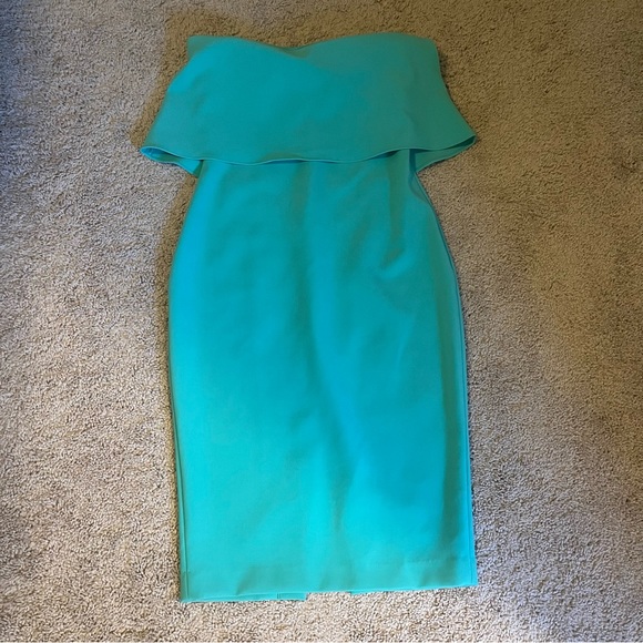 LIKELY DRIGGS DRESS - Size 6, Teal - Picture 4 of 4